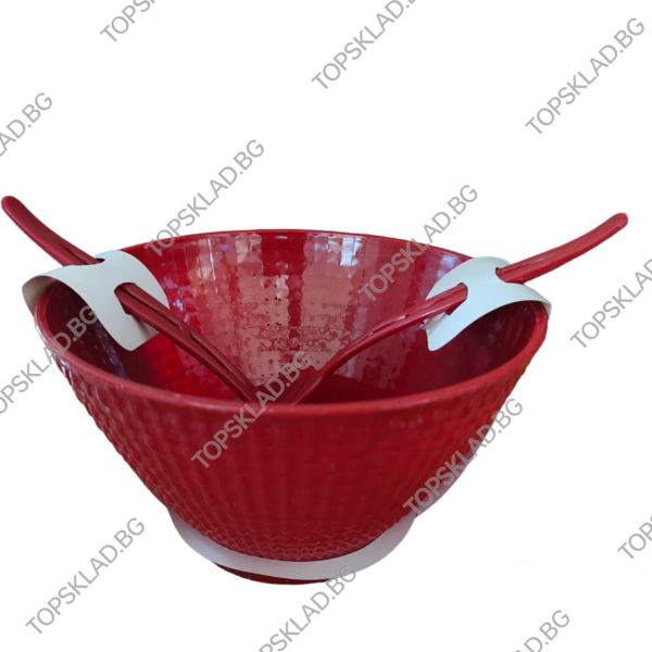 Купа за салата с прибори ДАМЛА